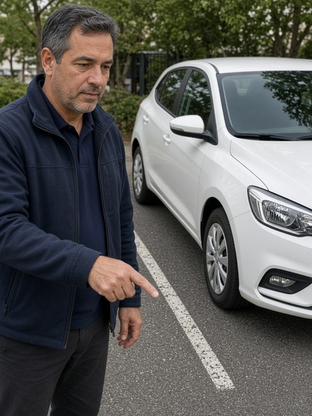 Parking instructor hatchback in Ramat Gan